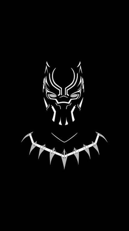 Wallpaper smartphone Black Panther