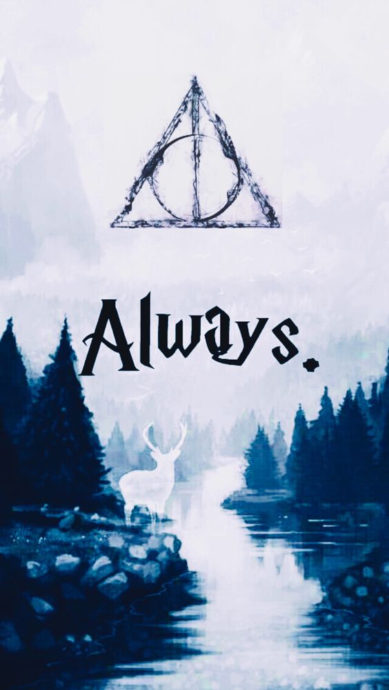 Wallpaper smartphone Deathly Hallows