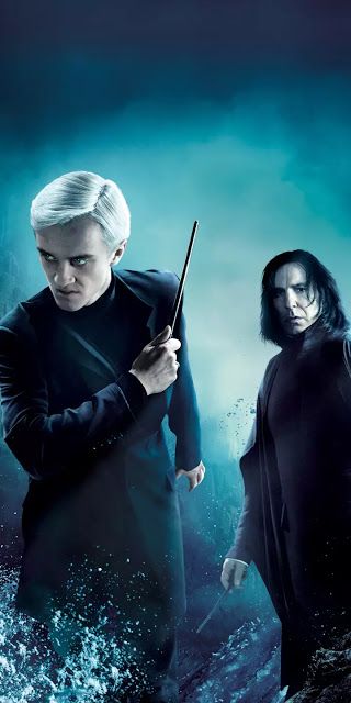 Wallpaper smartphone Draco e Snape