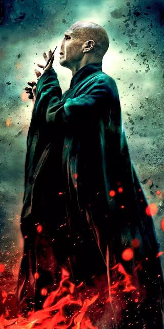 Wallpaper smartphone Voldemort