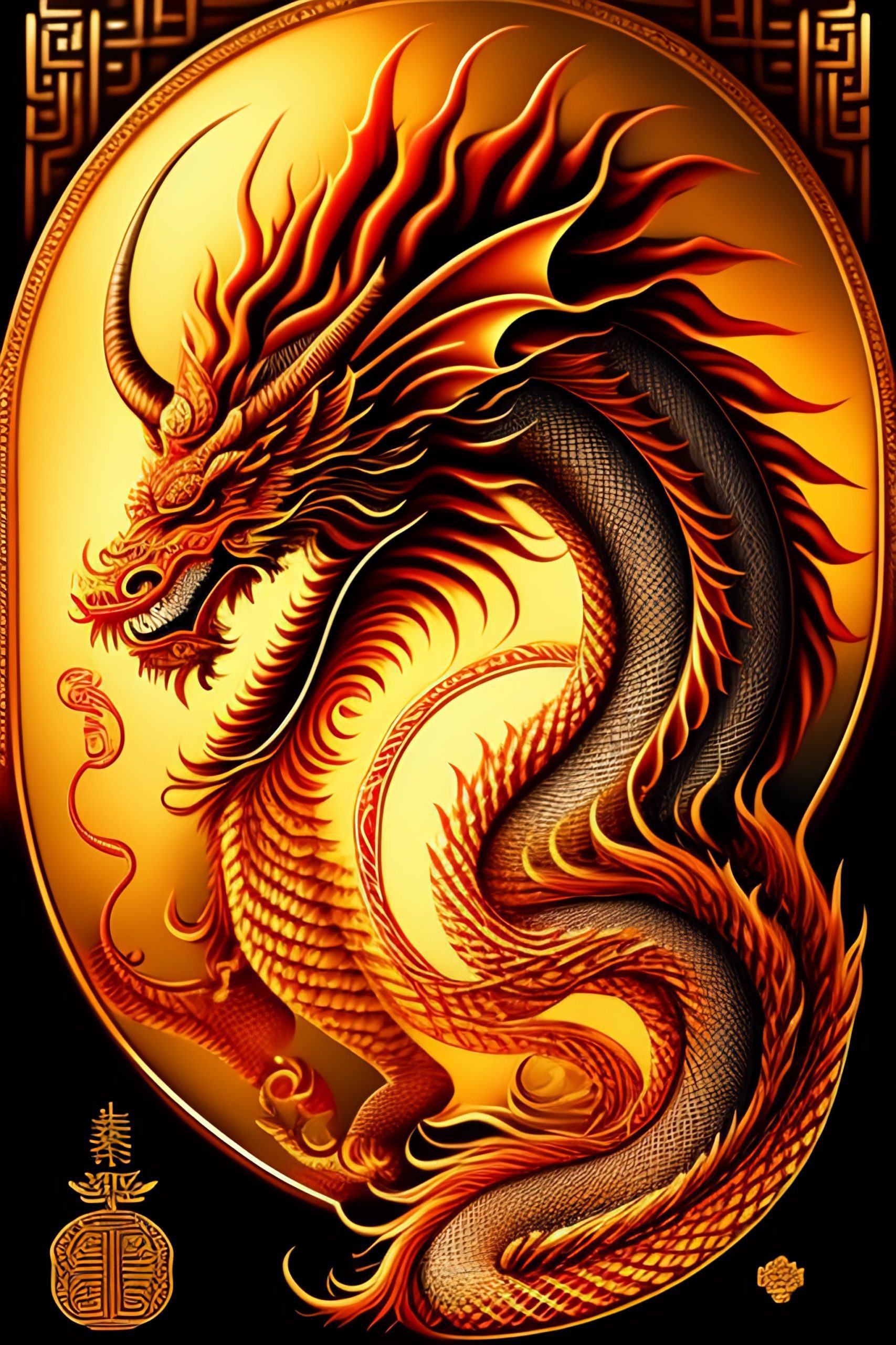 Wallpaper Smartphone Dragon 1