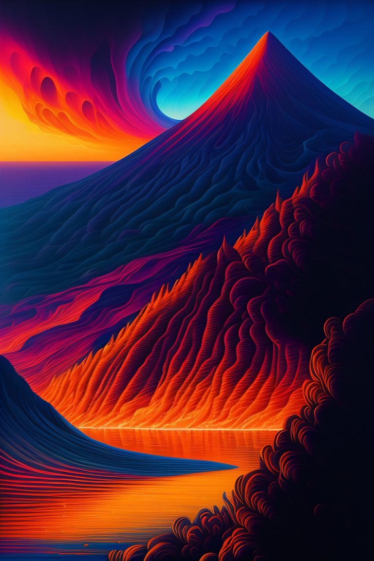 Wallpaper Smartphone Volcano 2