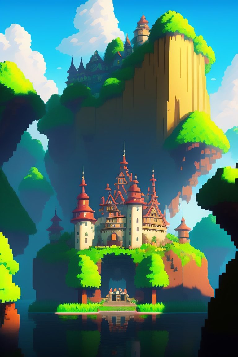 Wallpaper smartphone Pixel Art