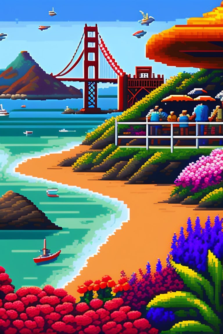 Wallpaper smartphone Pixel Art