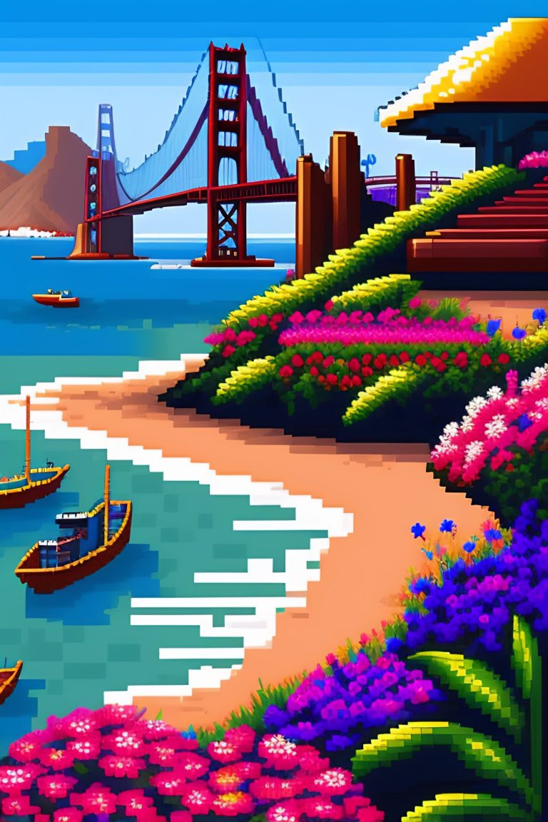 Wallpaper smartphone Pixel Art