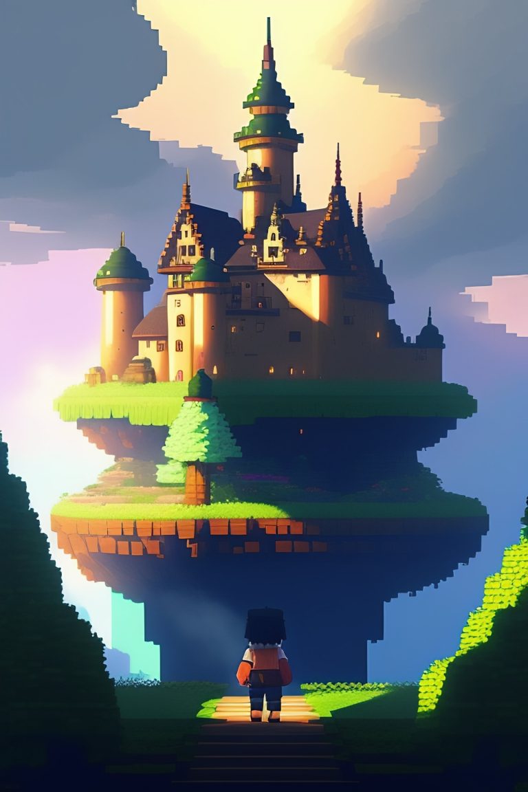 Wallpaper smartphone Pixel Art