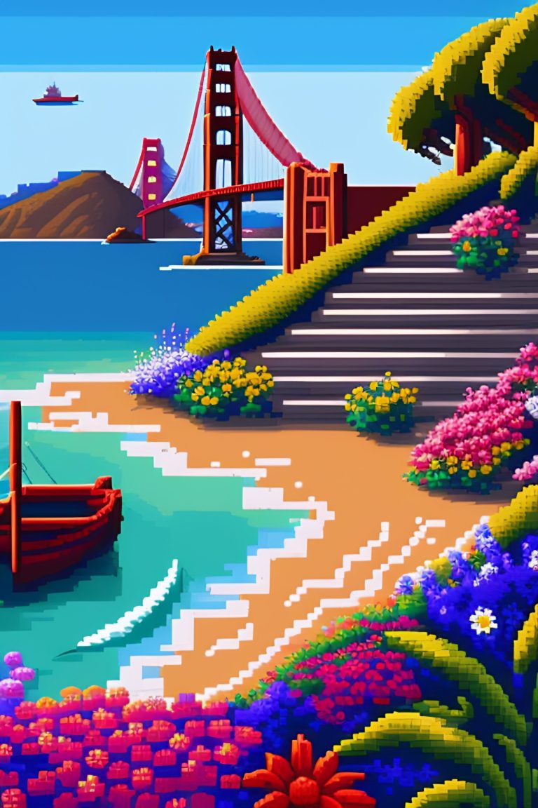 Wallpaper smartphone Pixel Art