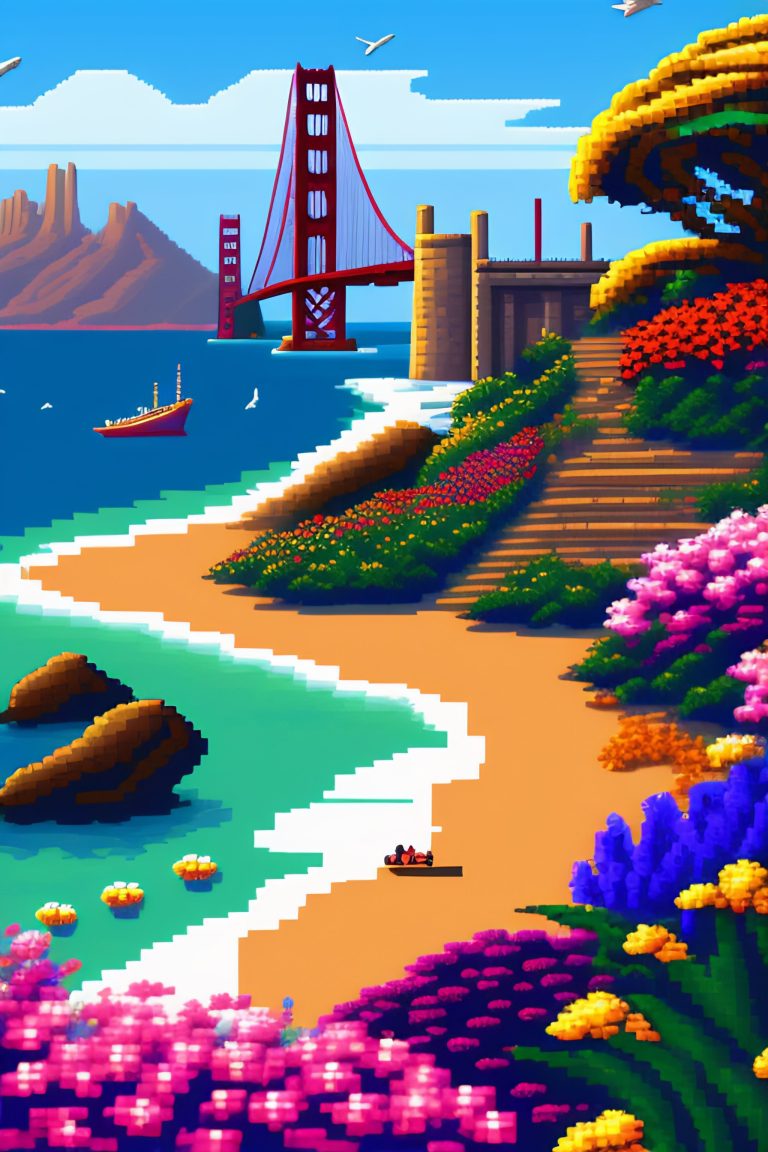 Wallpaper smartphone Pixel Art