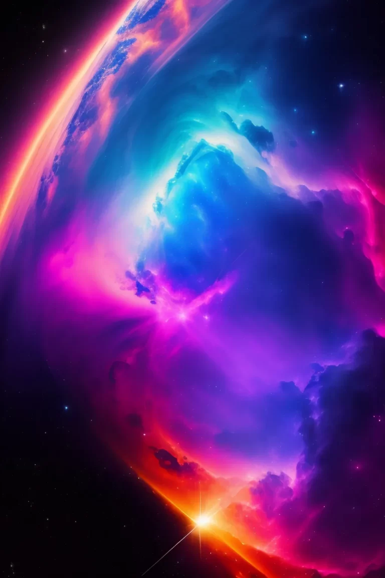 Wallpaper Smartphone Nebula