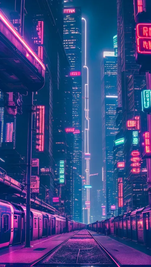 Wallpaper Smartphone Cyberpunk