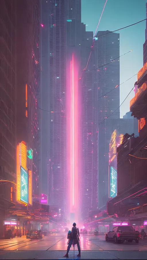 Wallpaper Smartphone Cyberpunk