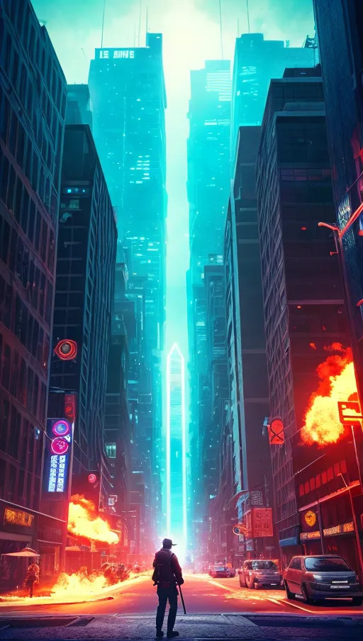 Wallpaper Smartphone Cyberpunk