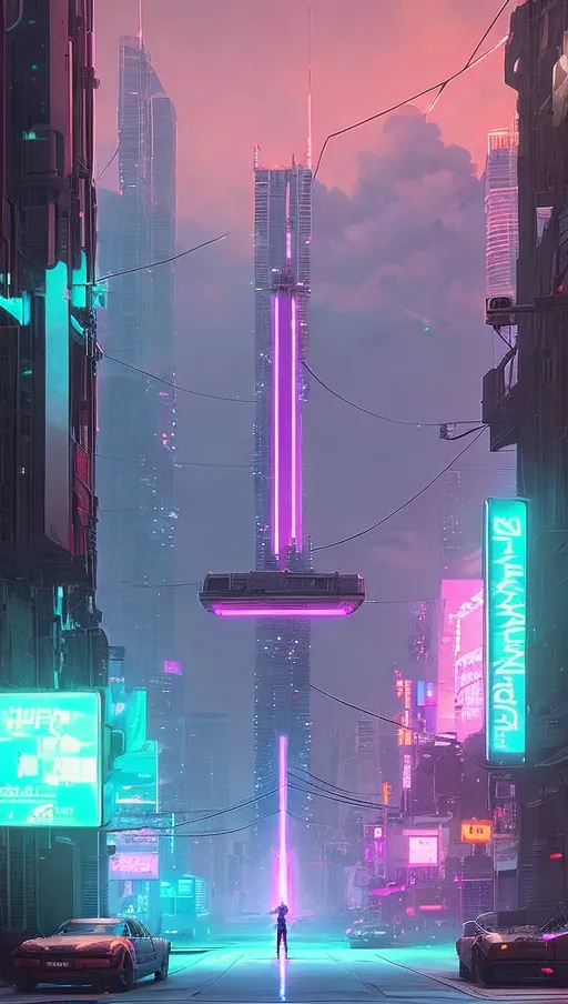 Wallpaper Smartphone Cyberpunk