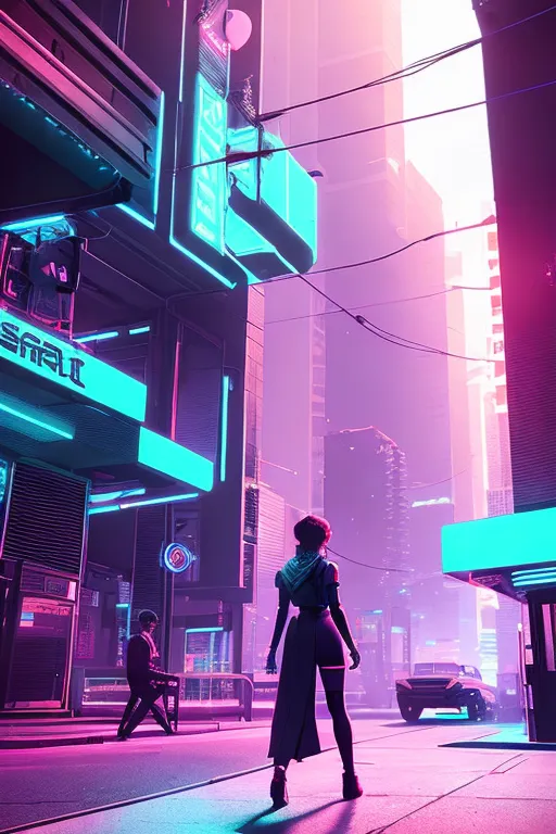 Wallpaper Smartphone Cyberpunk