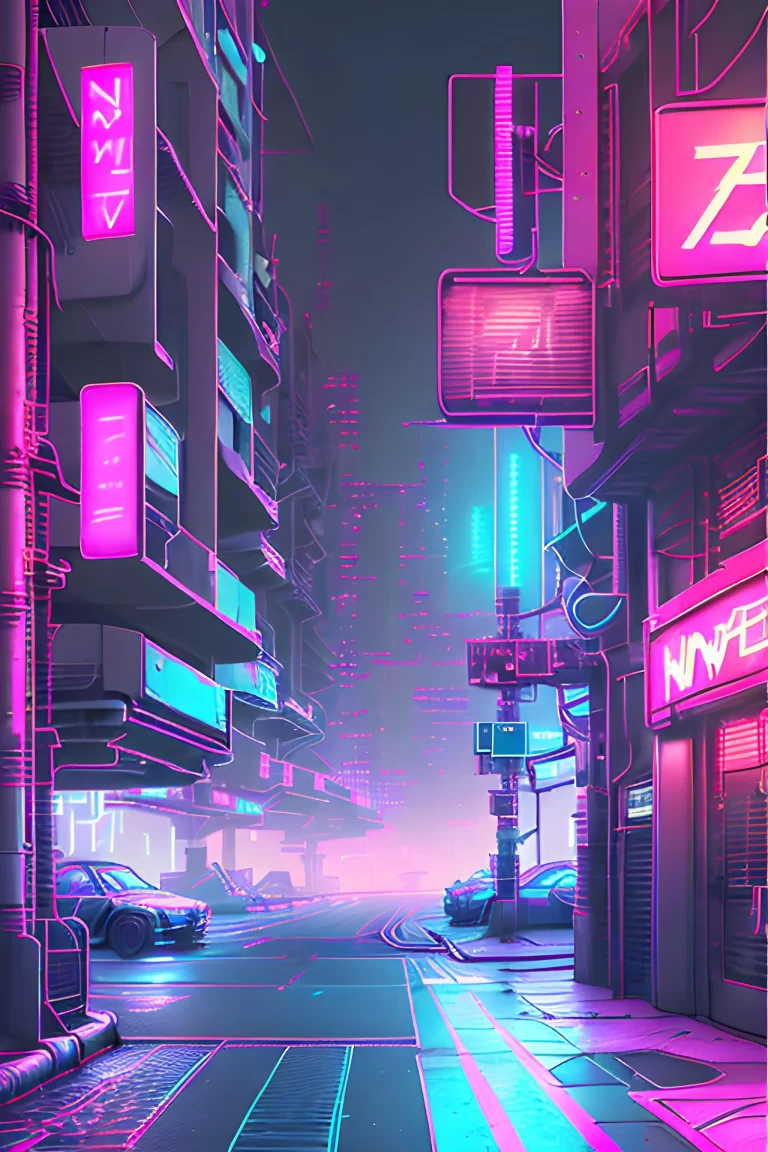 Wallpaper Smartphone Cyberpunk