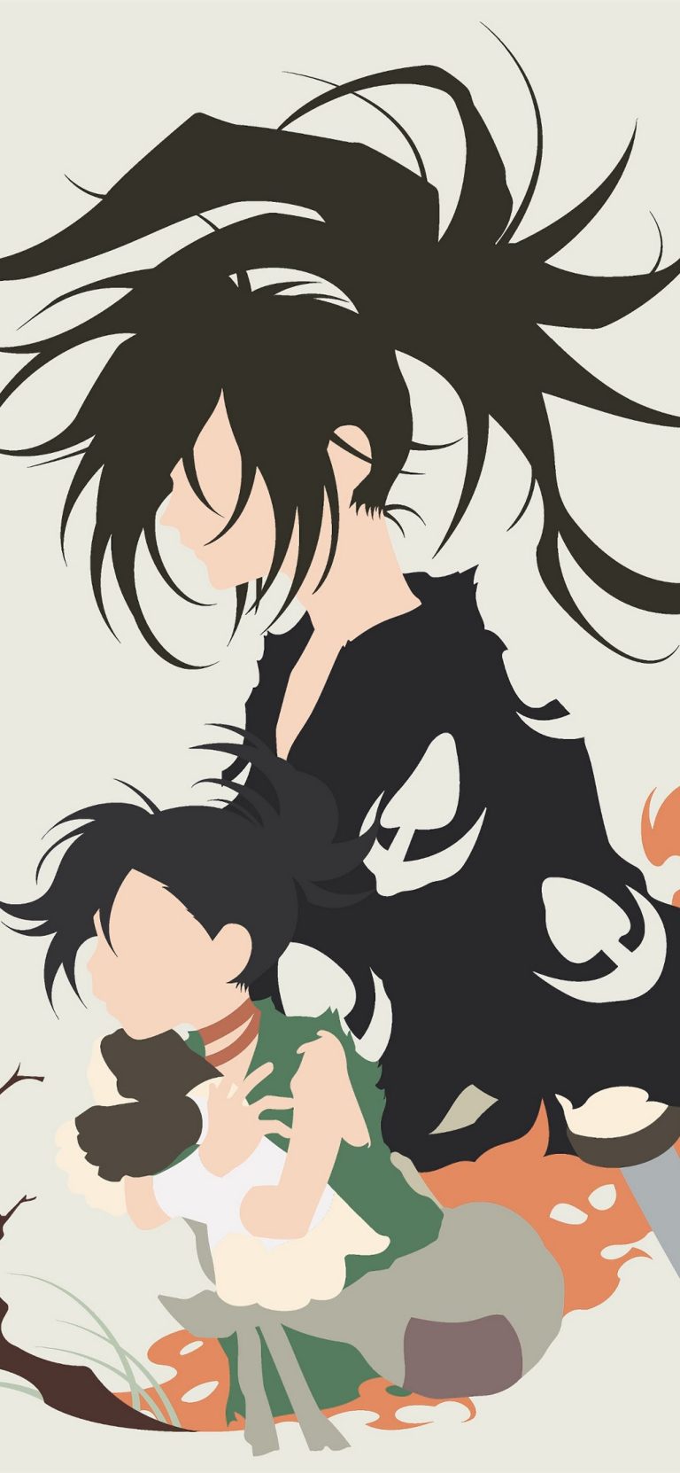 Hyakkimaru Dororo Minimalist 4K