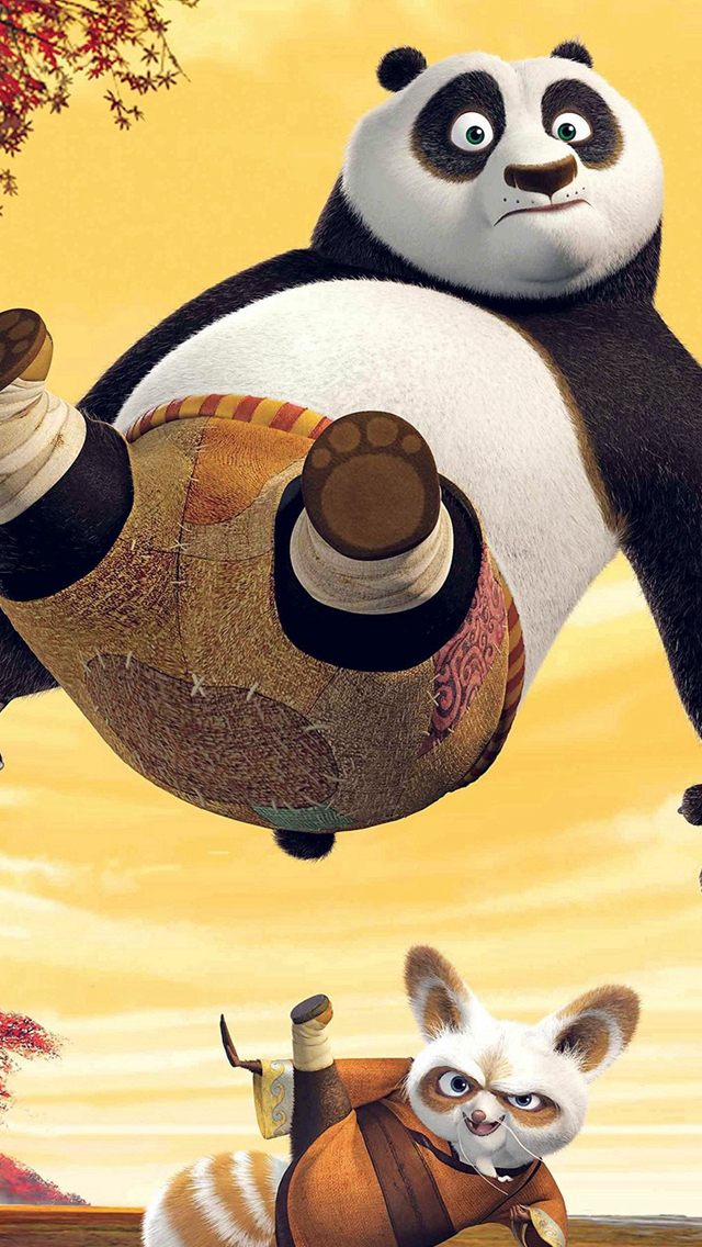 Kungfu Panda Dreamworks Art Kick Cute Anime