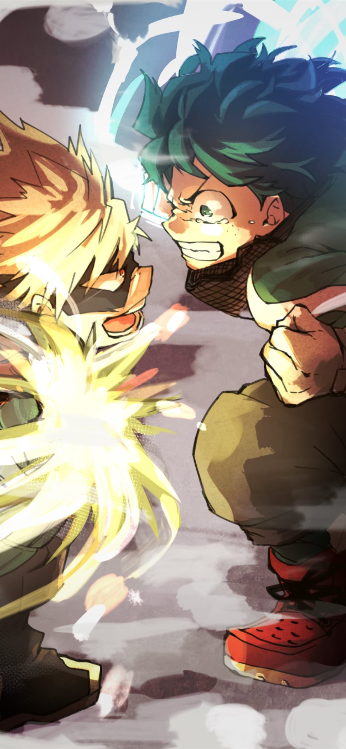 Midoriya Izuku Bakugou Katsuki Boku No Hero Academ (1)