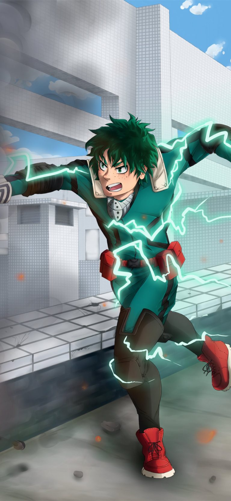 Midoriya Izuku Boku No Hero Academia Electricity M (1)