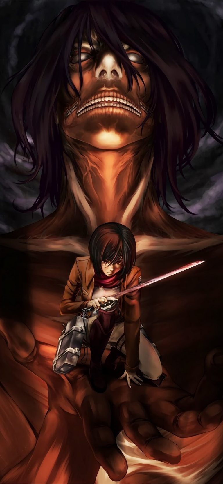 Mikasa Attack Titan Attack On Titan 4k Mikasa Acke