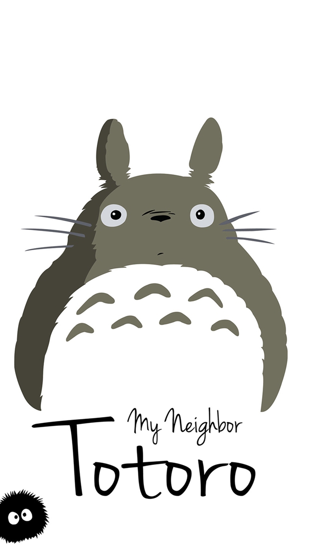 My Neighbor Totoro Art Minimal