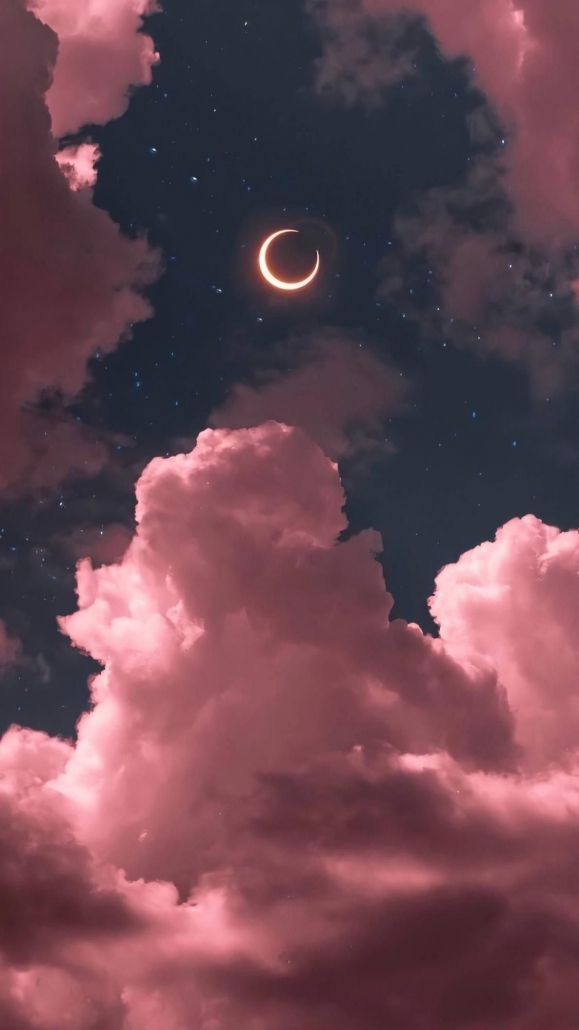 Night Sky Aesthetic iPhone Wallpaper