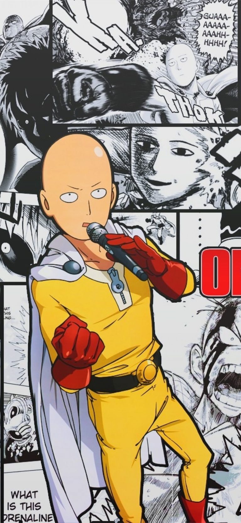 One Punch Man Saitama Bald for Samsung Galaxy S9 N