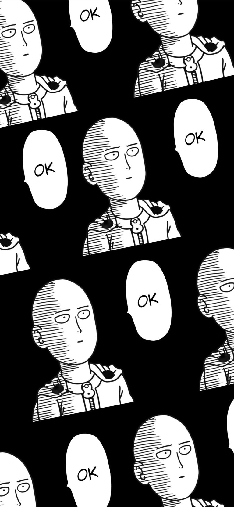 Saitama One Punch Man anime manga amoled CorruptA (1)