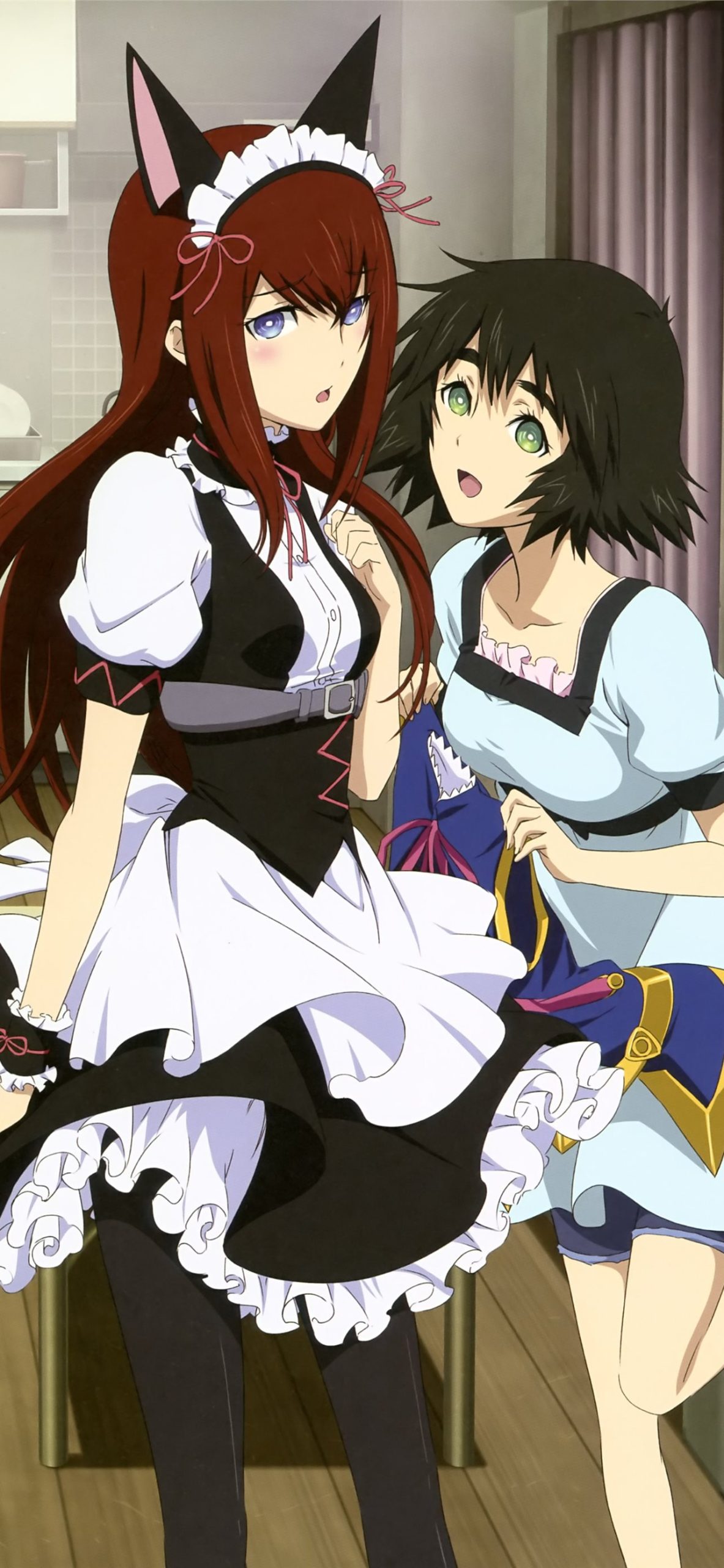 Steins Gate Kurisu Makise Mayuri Shiina 2160 3840