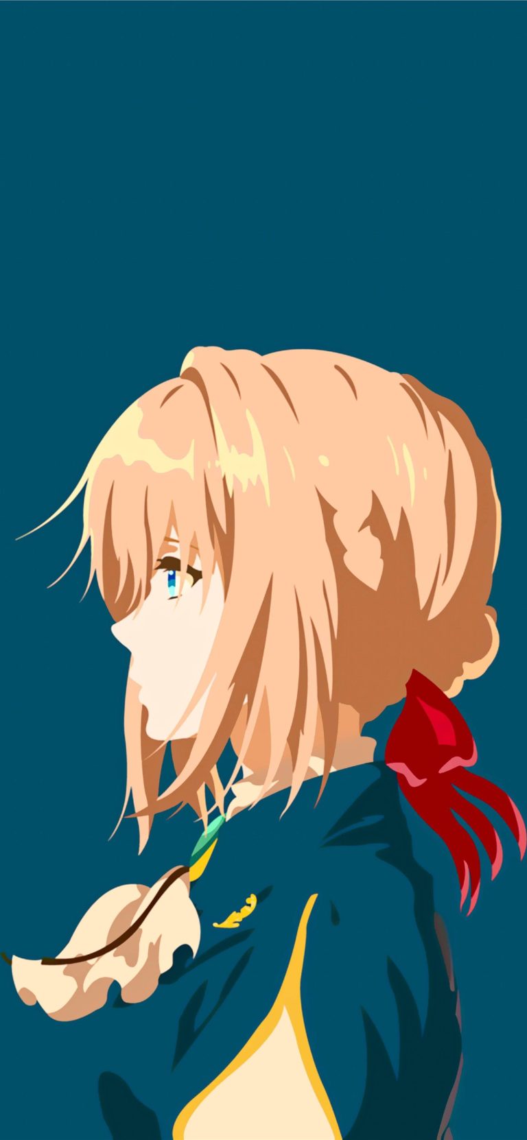 Violet Evergarden minimalist mobile art IndieA