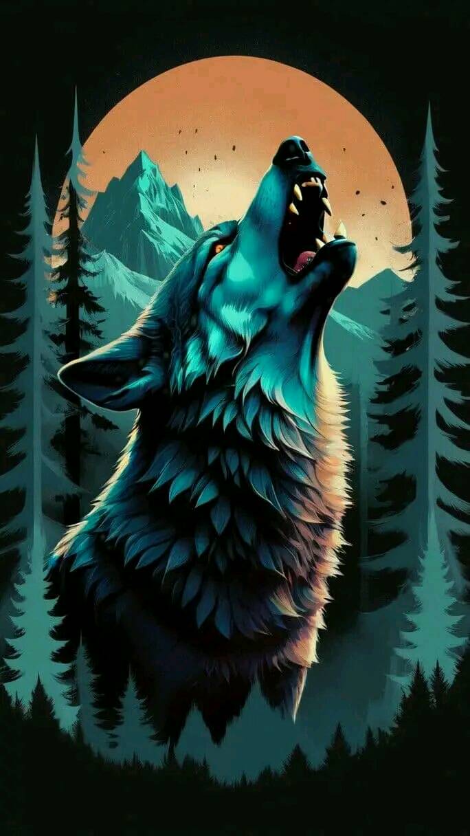 Wallpaper Smartphone Wolf