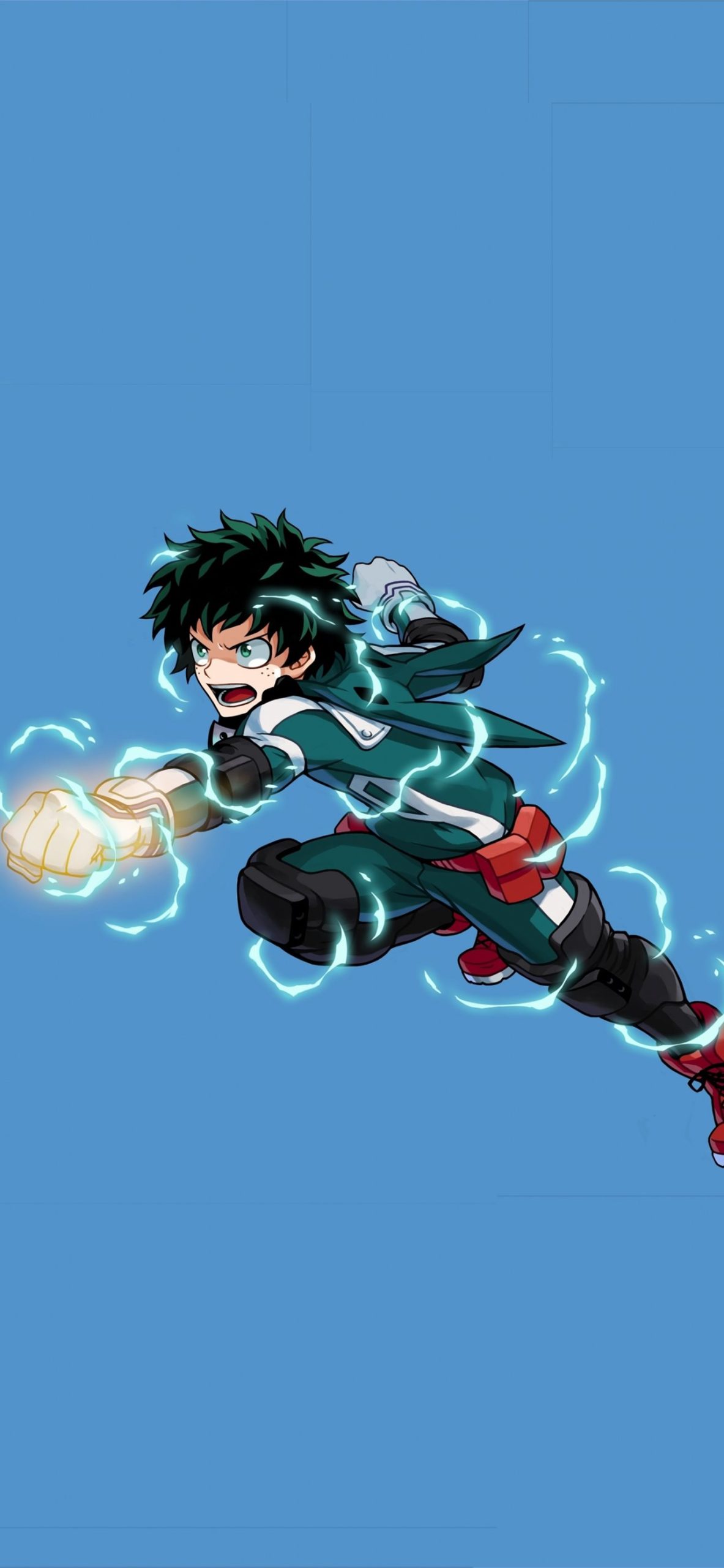 angry izuku midoriya fist art lg v30 lg g6 hd imag