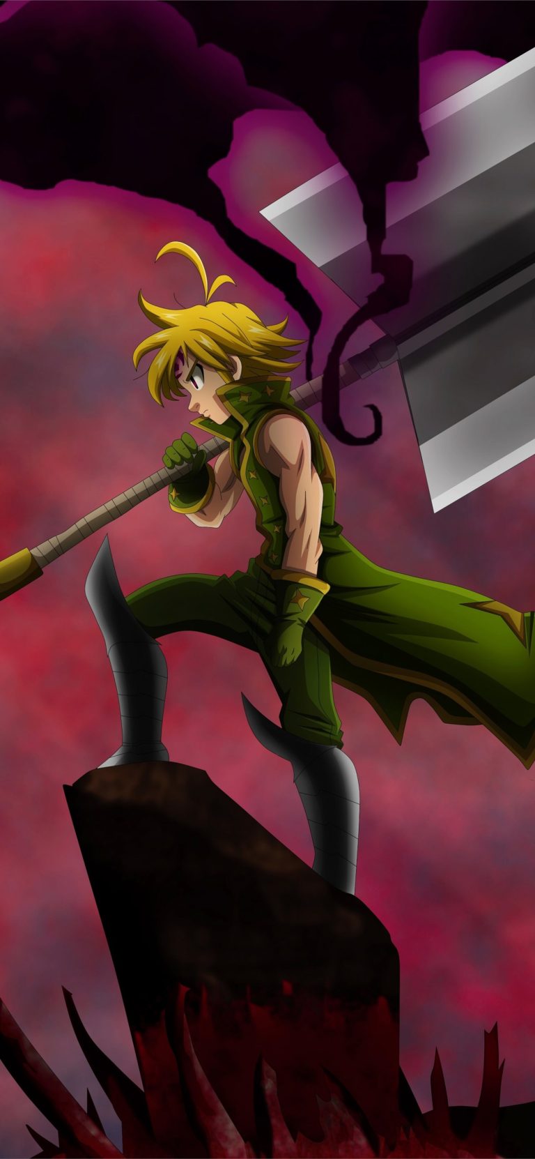 meliodas the seven deadly sins anime boy samsung g