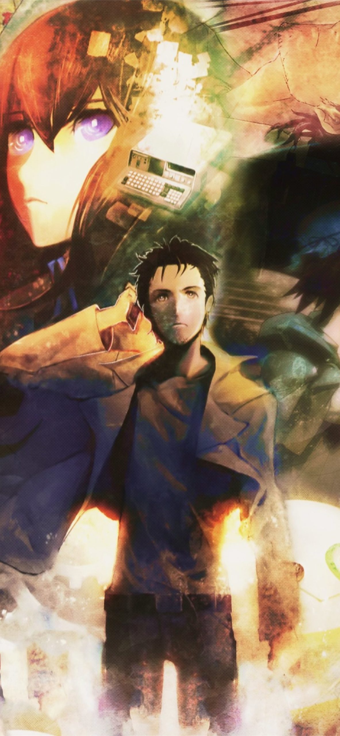 steins gate 0 rintarou okabe kurisu makise Resolut