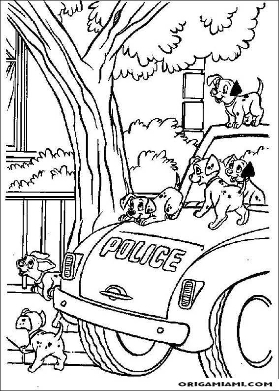 101 Dalmatians Coloring Pages (2)