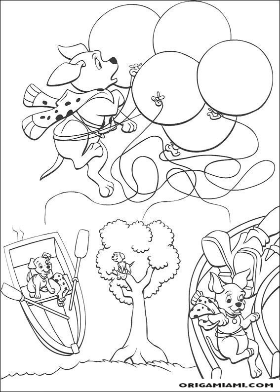 101 Dalmatians Coloring Pages (33)