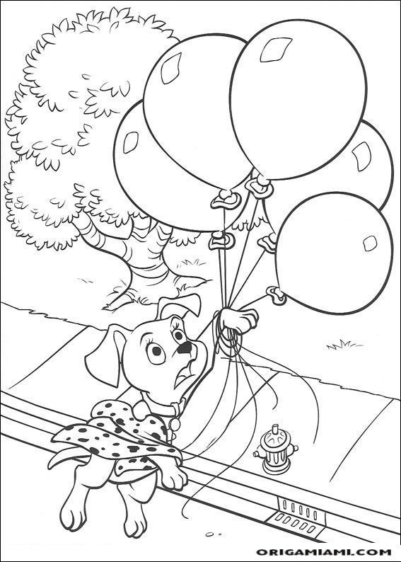 101 Dalmatians Coloring Pages (34)