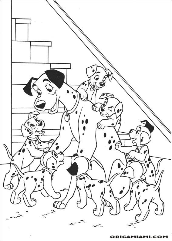 101 Dalmatians Coloring Pages (45)