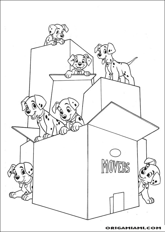 101 Dalmatians Coloring Pages (46)