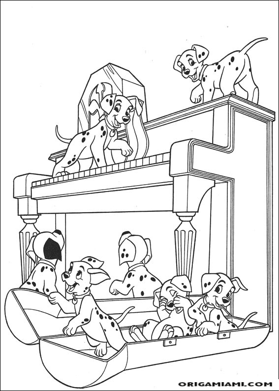 101 Dalmatians Coloring Pages (48)