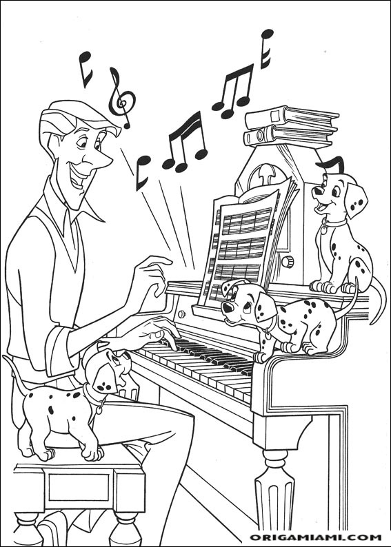 101 Dalmatians Coloring Pages (49)