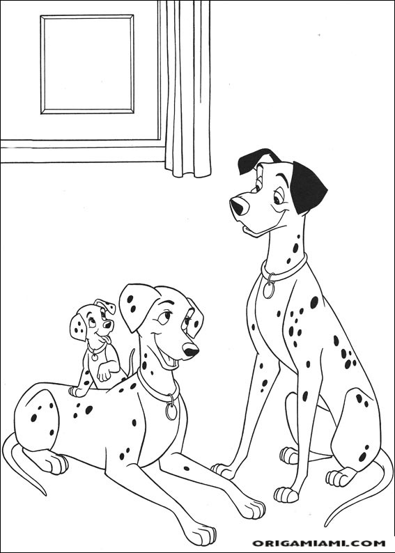 101 Dalmatians Coloring Pages (50)