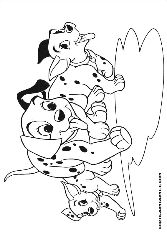 101 Dalmatians Coloring Pages (55)