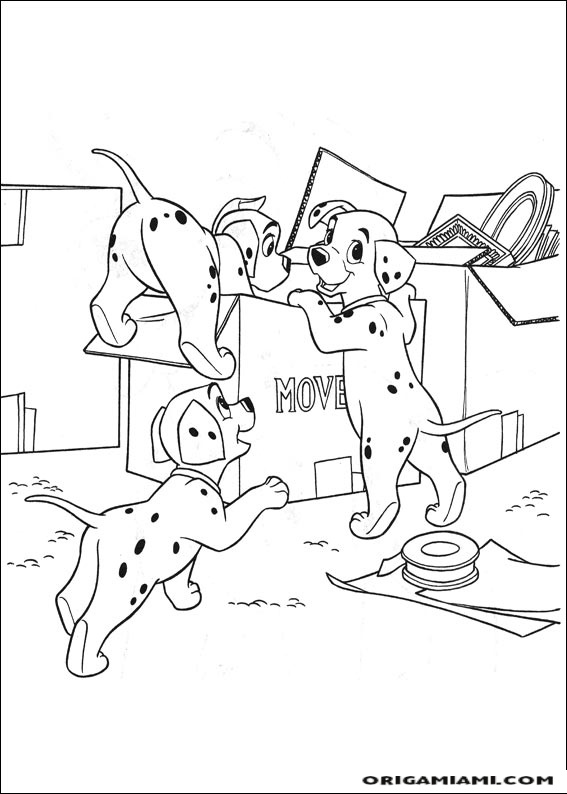 101 Dalmatians Coloring Pages (61)