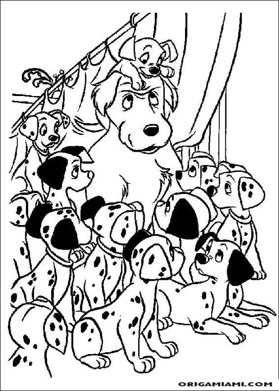 101 Dalmatians Coloring Pages (9)