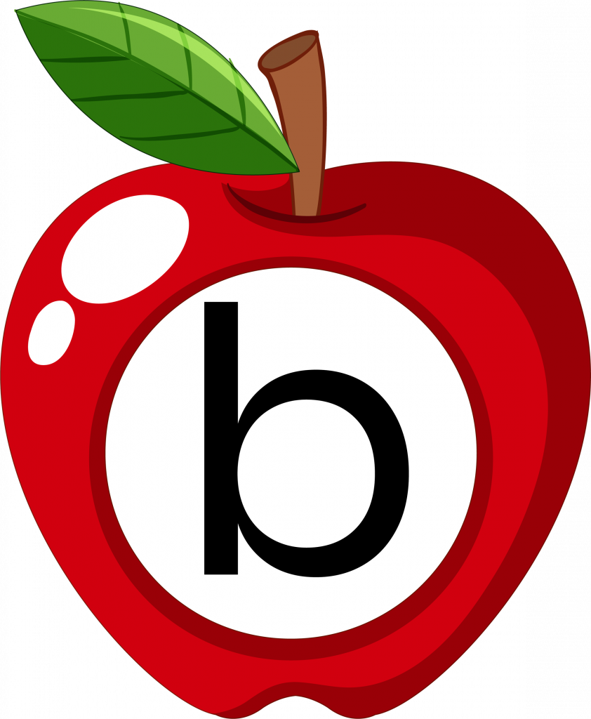 Free Printable Apple Letter (2)