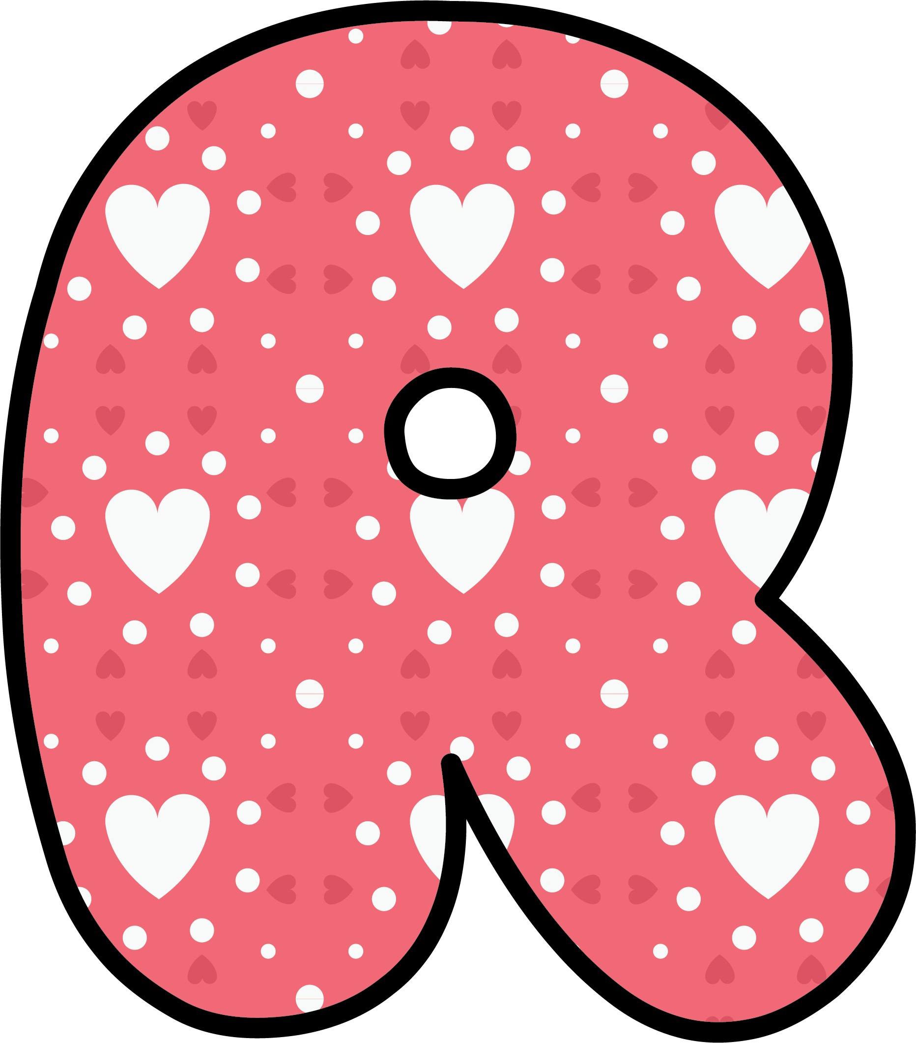 Free Printable Heart Letter (18)