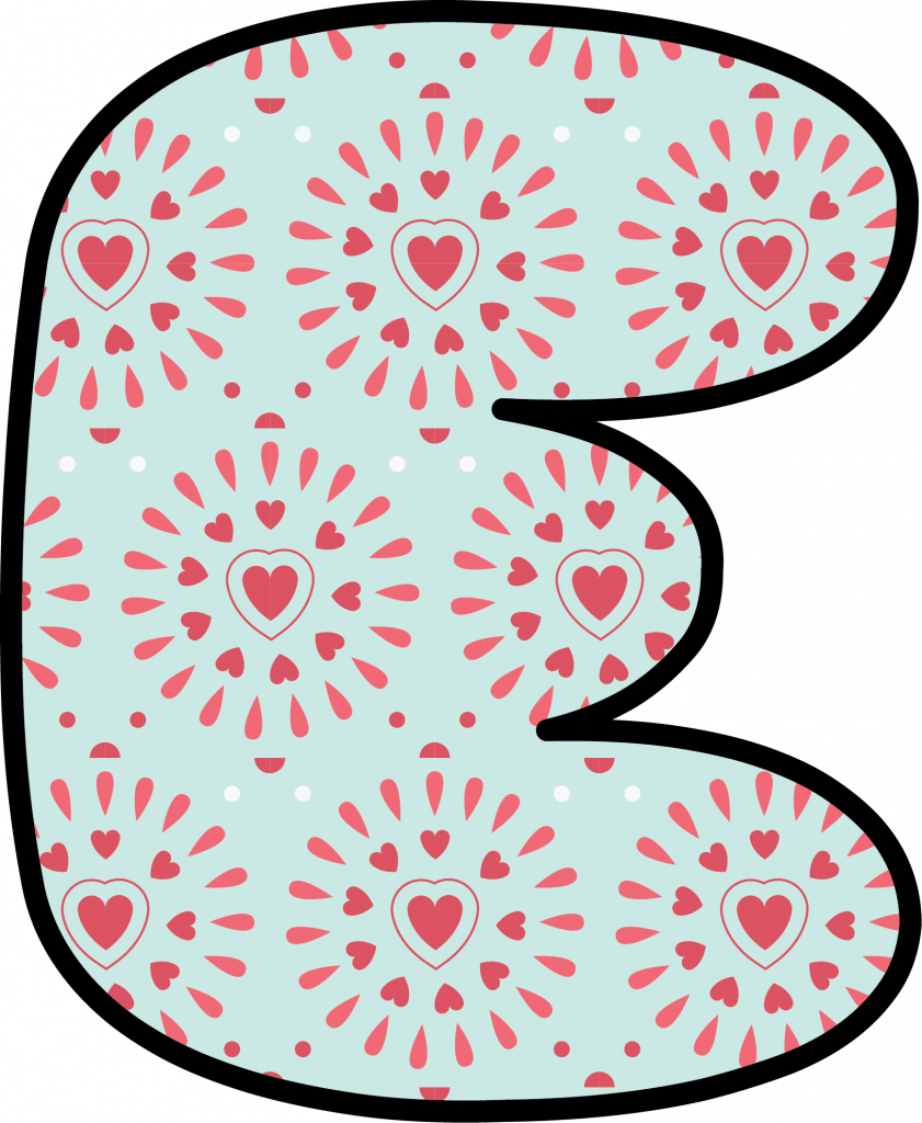 Free Printable Heart Letter (5)