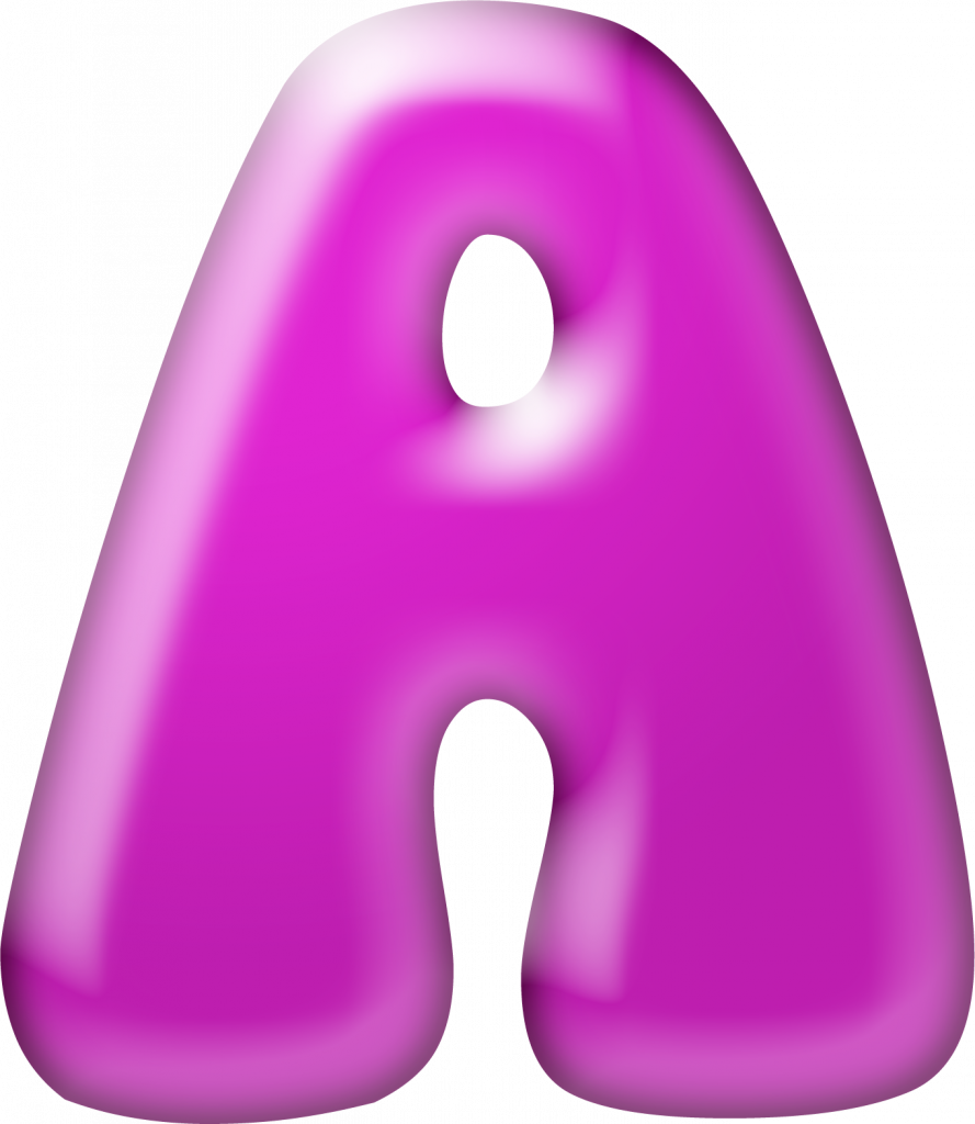 Pink Bubble Alphabet (1)