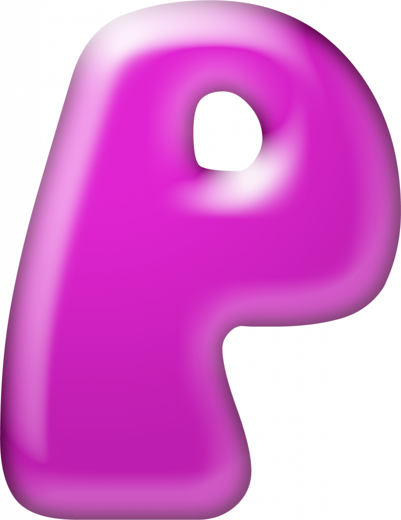 Pink Bubble Alphabet (16)